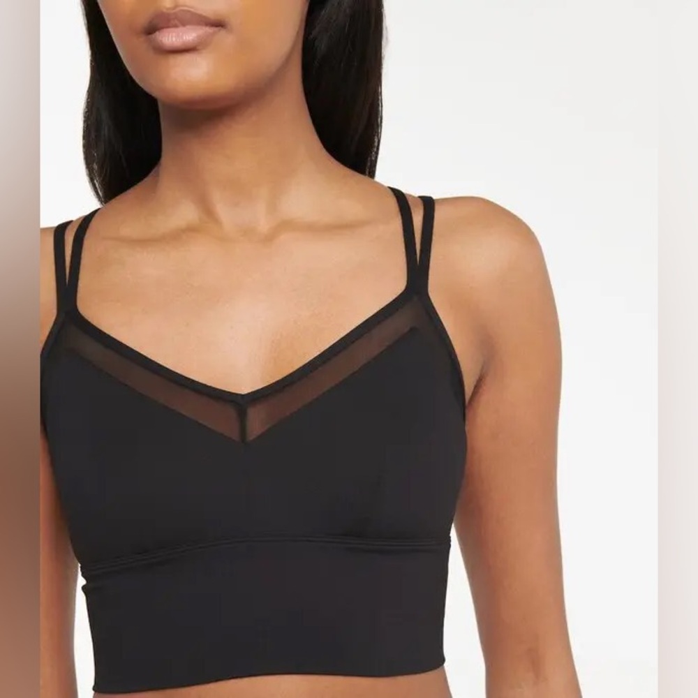 Alo Yoga Sneak Long Bra in Black - Size S - Picture 7 of 14